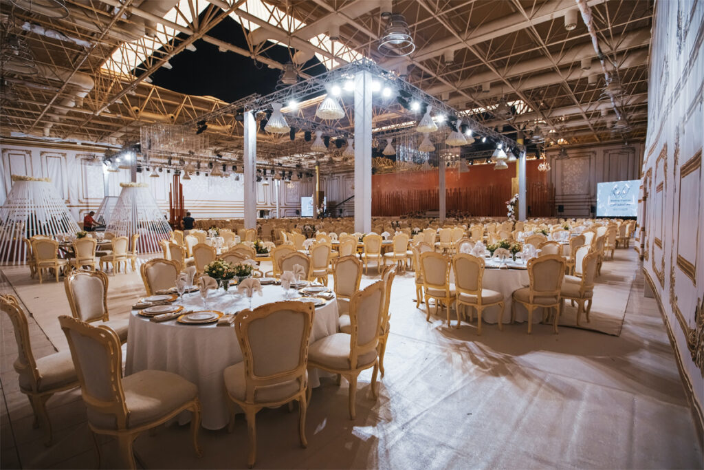 3D scanning of event venues