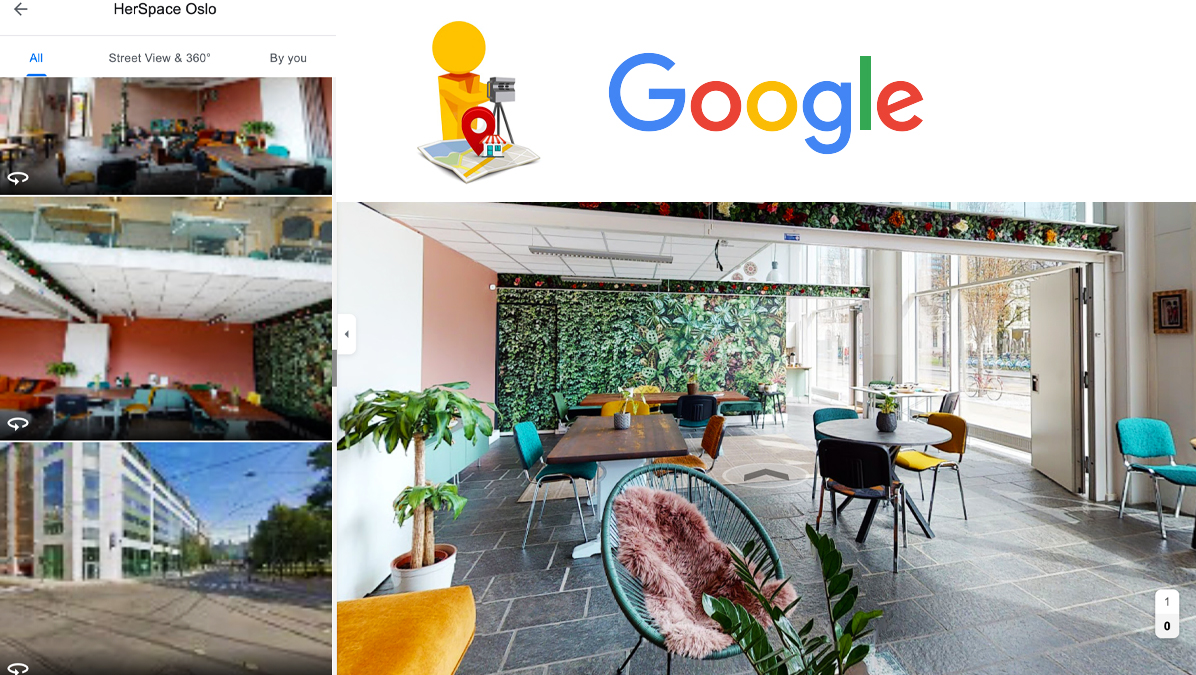 virtual hotel tour on Google Street View