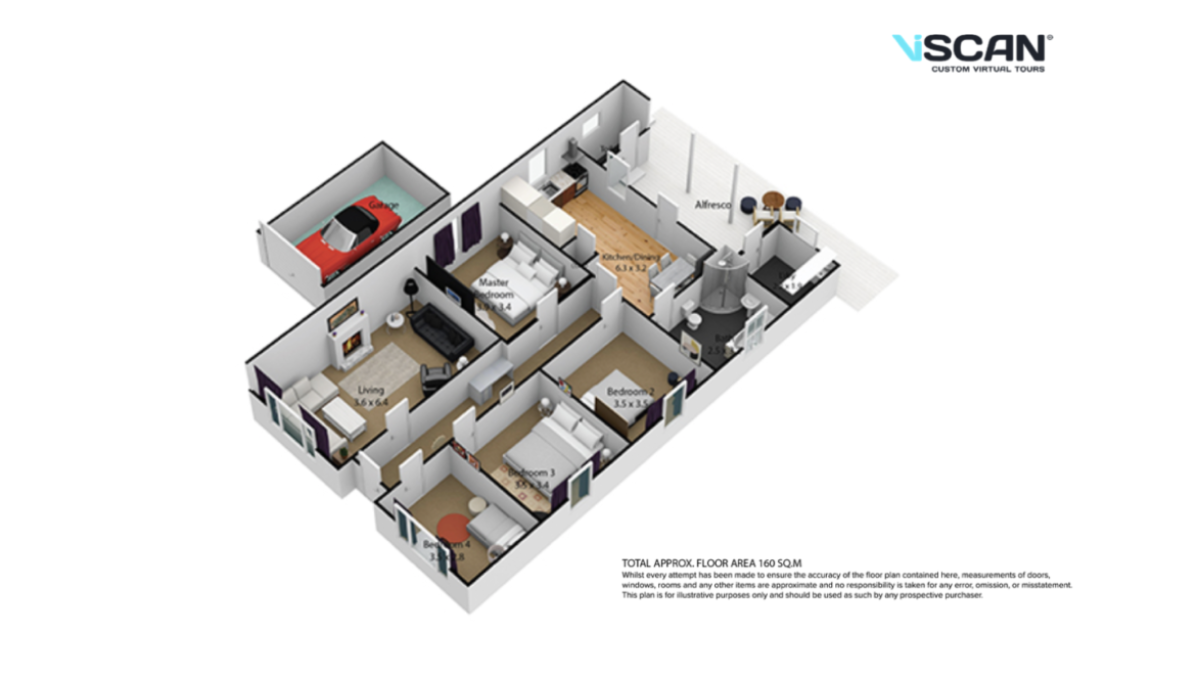 Matterport 3d floor plan