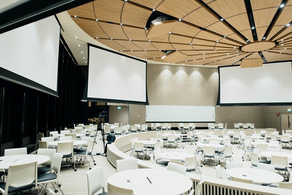 conference hall in norway 3d visning